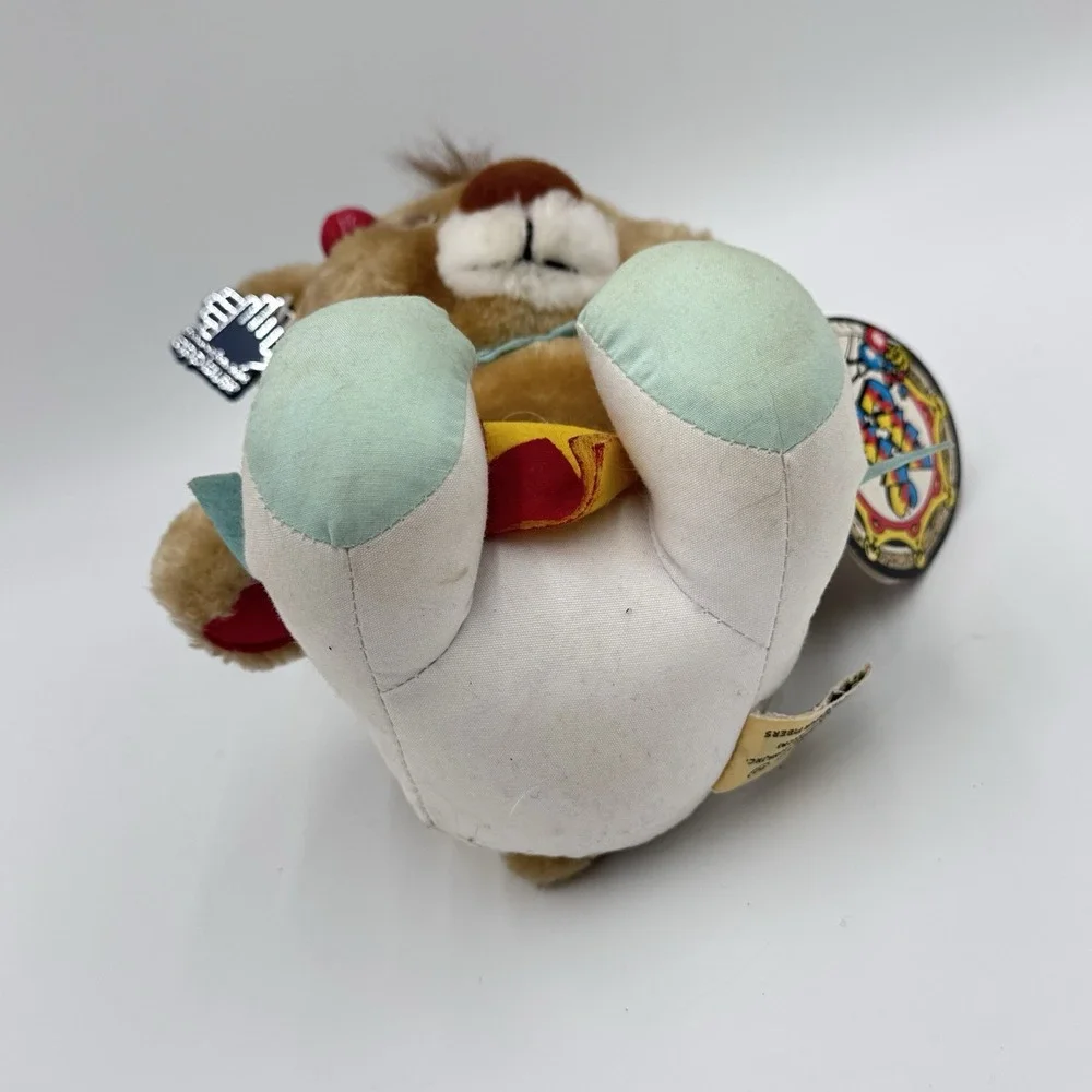 VTG 1985 Applause Hanna Barbera PAW PAWS Brave‎ Paw Indian Bear Stuffed Plush 9